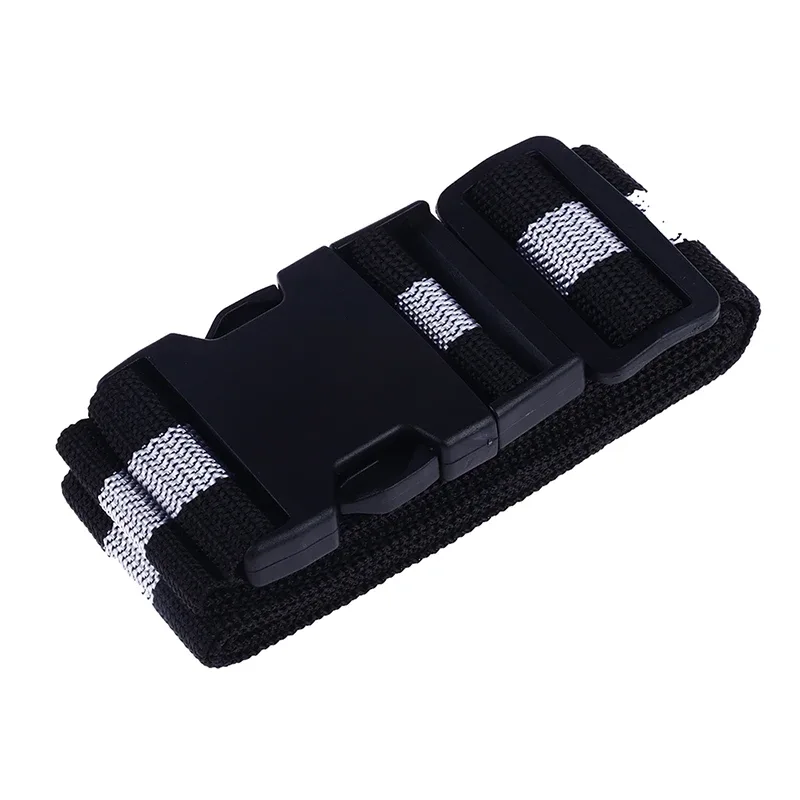sangle d'emballage en nylon durable pour bagages de voyage, serrure sécurisée pour valise, ceinture, 1pc