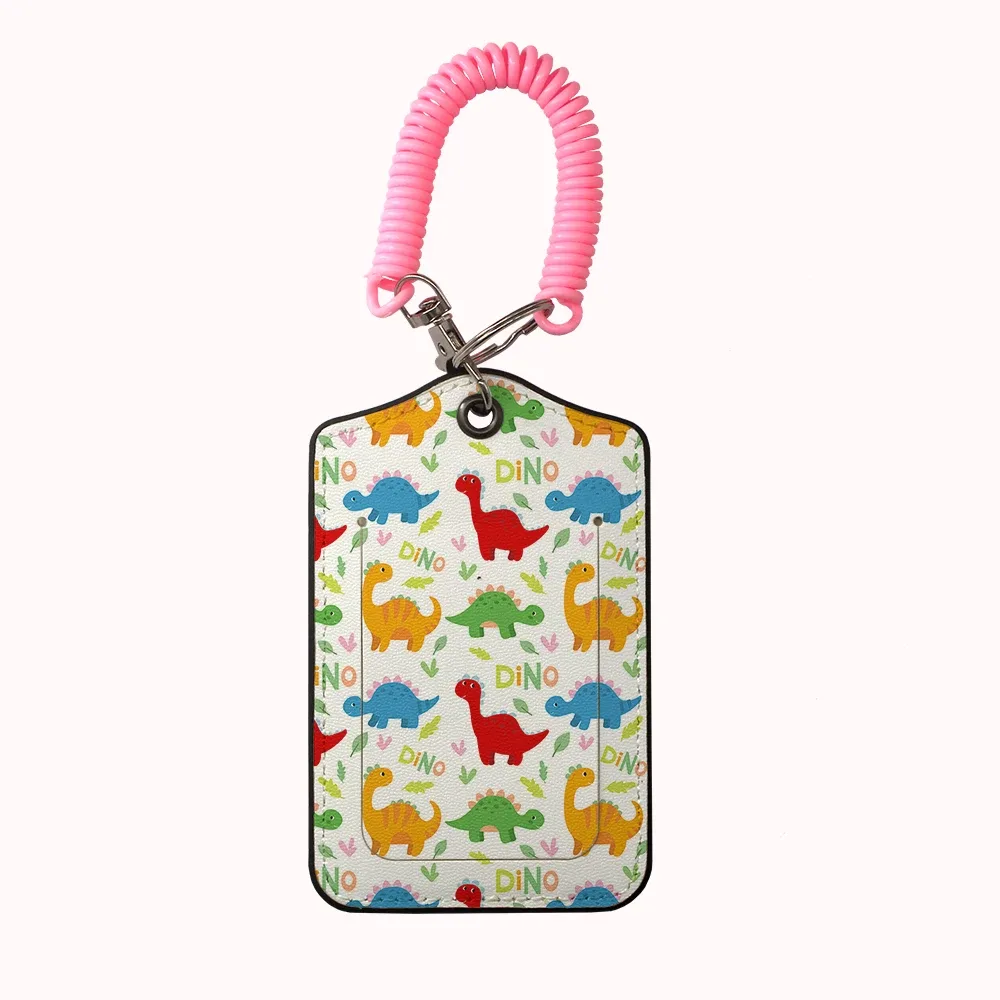 étiquette de bagage professionnelle en cuir hot animalsdinosaur team, étiquette d'adresse pour valise, étiquette d'identification nominative pour bagage de cabine