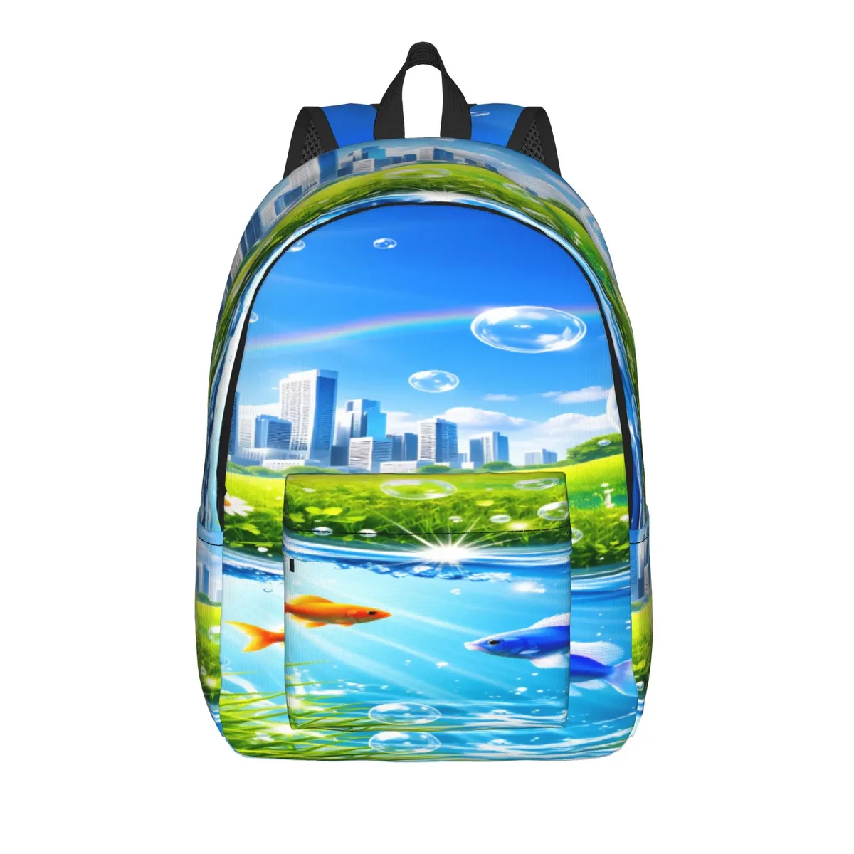sac à dos frutiger aero, sacs à dos de sport pour garçons, grands sacs de lycée design, sac à dos élégant