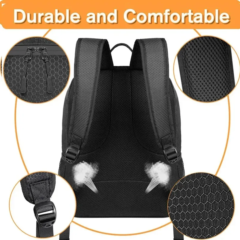 nouveau sac à dos de basket-ball de football avec sac de chaussures sac de volley-ball de football pour adolescents cartable de voyage en plein air de grande capacité