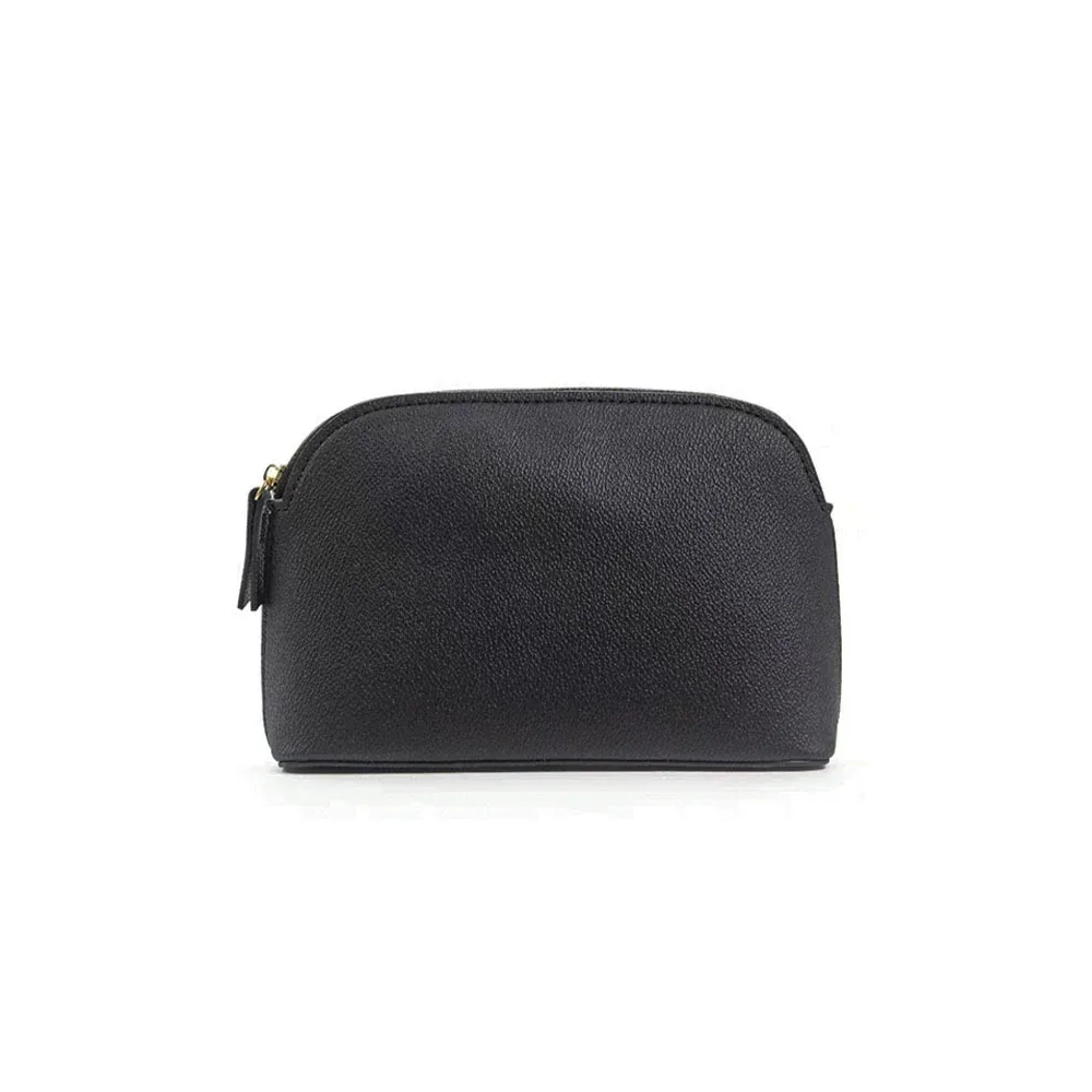 sac compression cuir similicuir texture grainée couleurs rose violet bleu gris noir rouge kaki beige lisa doré voyage cosmétiques