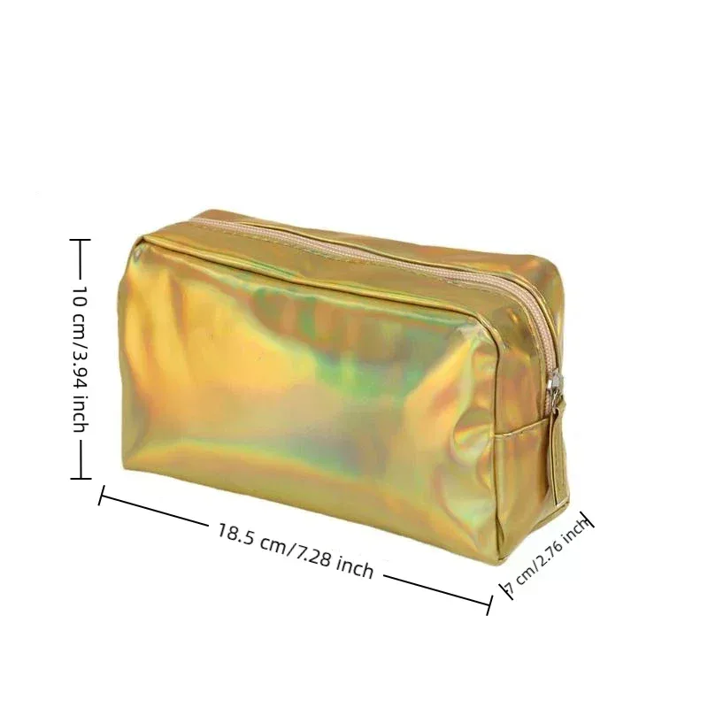 trousse de toilette imperméable portable, sac de rangement pour maquillage, pochette cadeau, organisateur de voyage pour cosmétiques