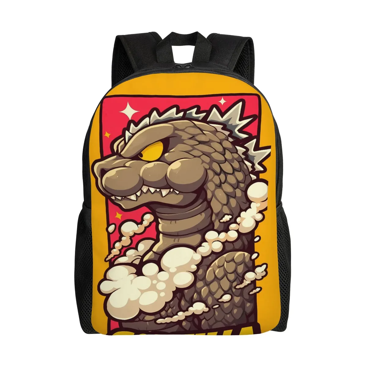 sac à dos imprimé en 3d godzillaed, sacs à dos de randonnée, sacs d'école de haute qualité pour étudiants, grands sacs de lycée, sac à dos esthétique