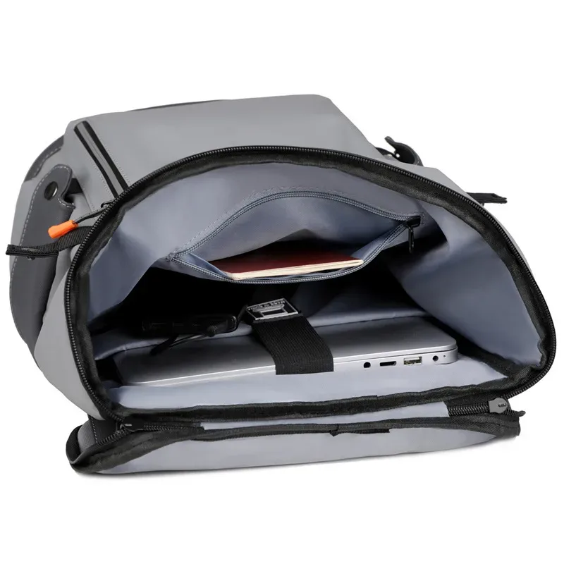 sac à dos fonctionnel pour hommes, tendance, idéal pour les déplacements professionnels, sac à dos de voyage de grande capacité, sac pour ordinateur portable.