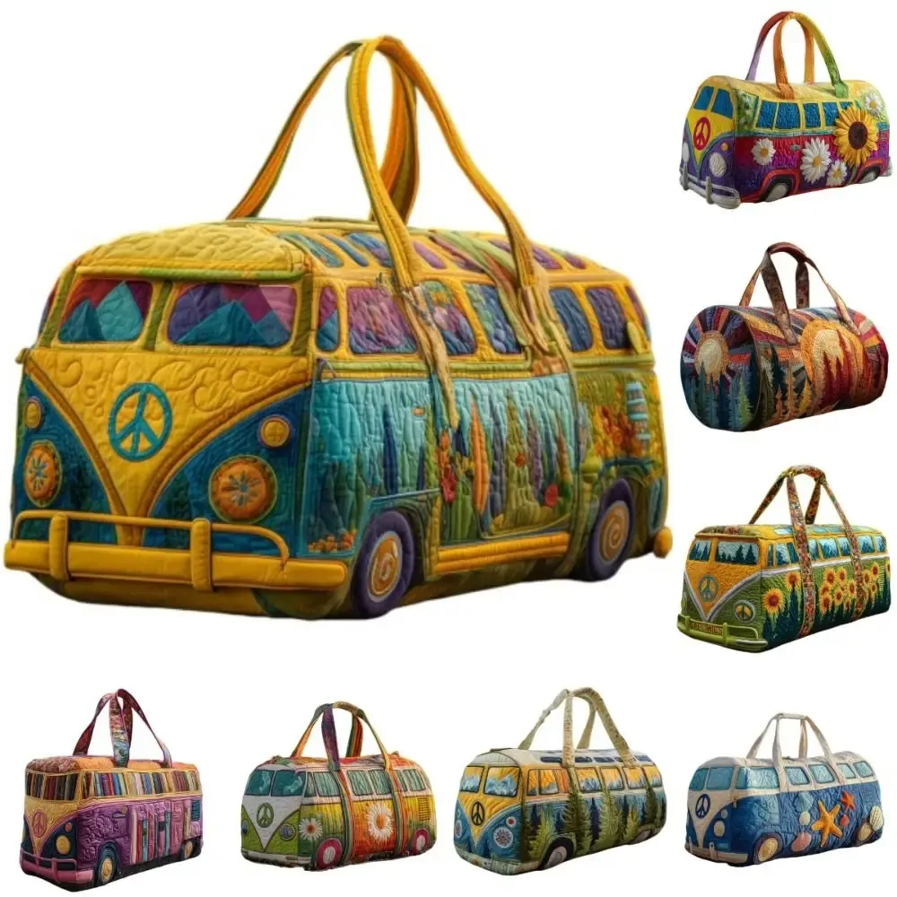 sac de voyage matelassé à sangle réglable, sac fourre-tout matelassé 3d, sac de sport grande capacité, sac de gym, sac de camping extérieur
