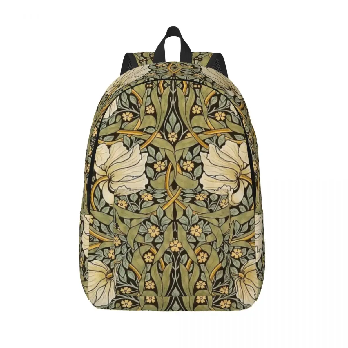 sac à dos en toile avec arbre de vie personnalisé par william instability, textile floral, école universitaire, sacs de voyage, cartable pour ordinateur portable 15"