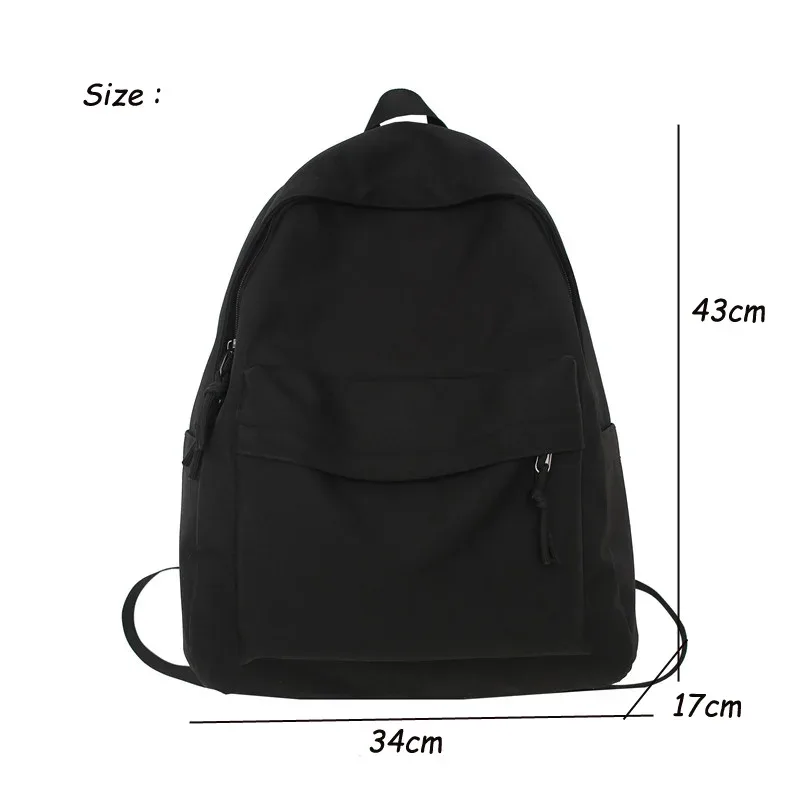 sac à dos d'école à motif simple pour femme et garçon, cartable de voyage pour étudiant, cartable de livre a4 pour adolescente, nouvelle collection 2023 mochila