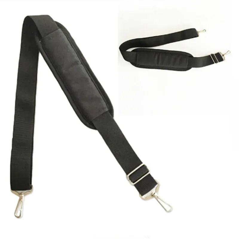 sangle de sacoche pour hommes, 1 pièce, ceinture de sac à dos pour ordinateur portable, accessoires de haute qualité, matériau en nylon, ruban, boucle en métal