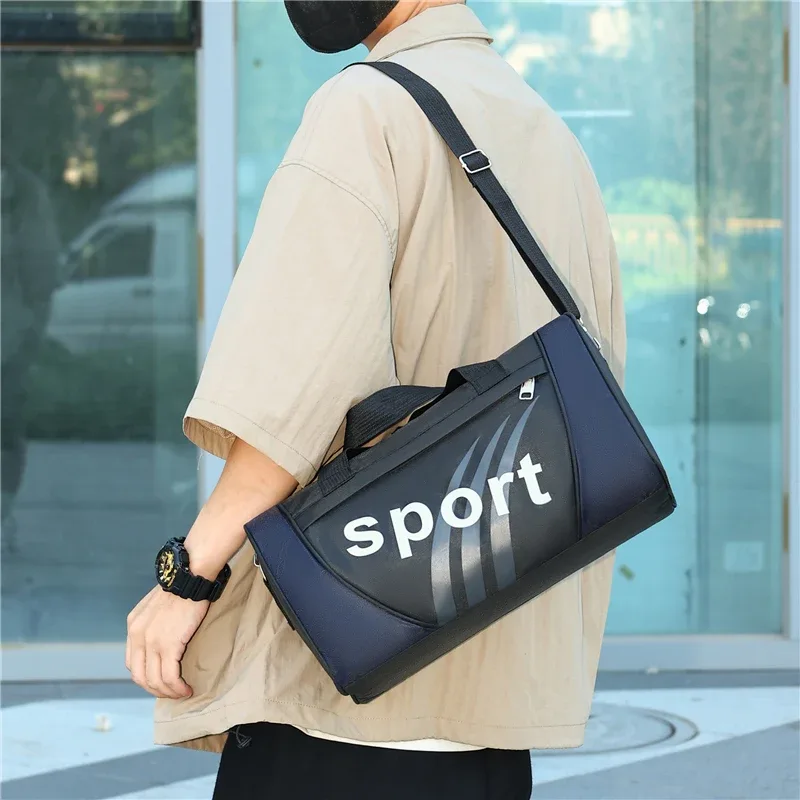 sac de sport unisexe, sac à dos d'extérieur à bandoulière, sac de voyage personnalisé, sac de sport de yoga pour voyage de nuit