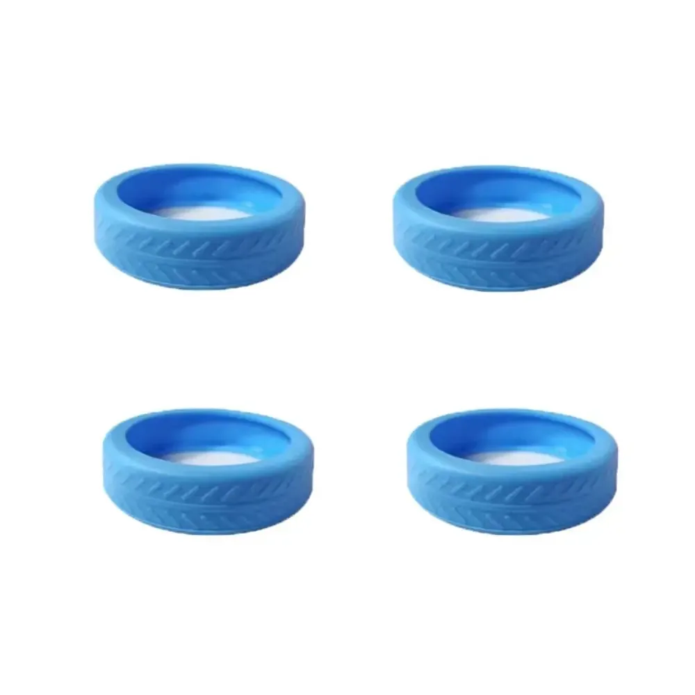 protecteur de roues de bagages en silicone avec son silencieux, juste de protection des roues de valise, sap, usure, bruit, 4/8 pièces