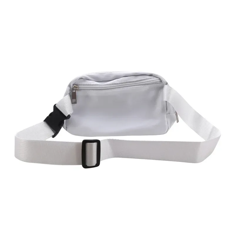 sac banane à fermeture éclair pour femmes, sac de poitrine pour sports de plein air, sac à bandoulière décontracté voyage, sac de ceinture, pochette d'argent, 2024