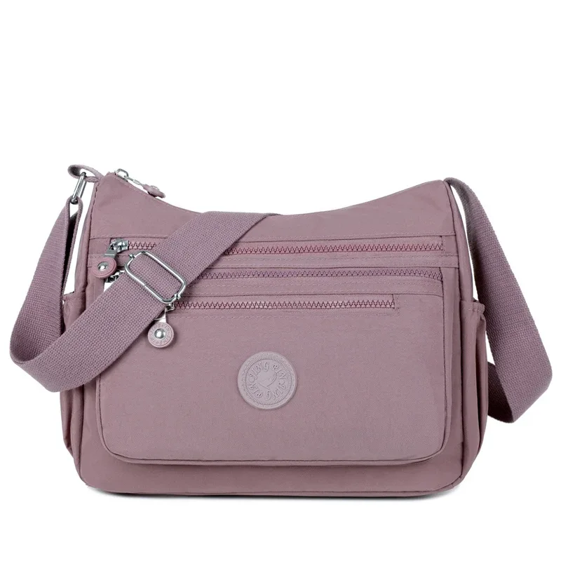 sac à bandoulière pour femmes, sacoches imperméables en nylon pour dames