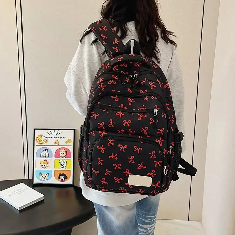 sac à dos pour fille sac à dos mignon arc sacs de voyage complets sac à dos léger sacs de classe pour fille lycéens sac d'école