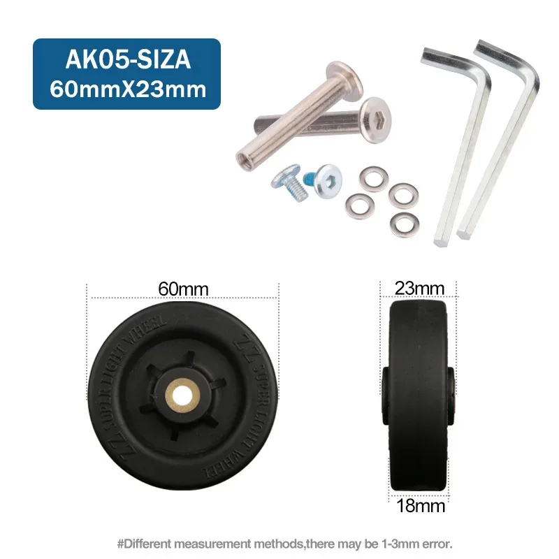 roues de rechange pour valise, roulettes silencieuses universelles, accessoires pour valises de 20 à 28 pouces