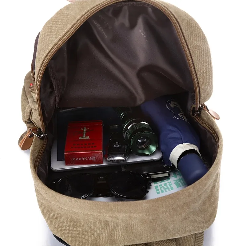 nouvelle mode vintage homme sac à dos voyage cartable hommes sacs à dos hommes grande capacité sac à dos épaule sacs d'école
