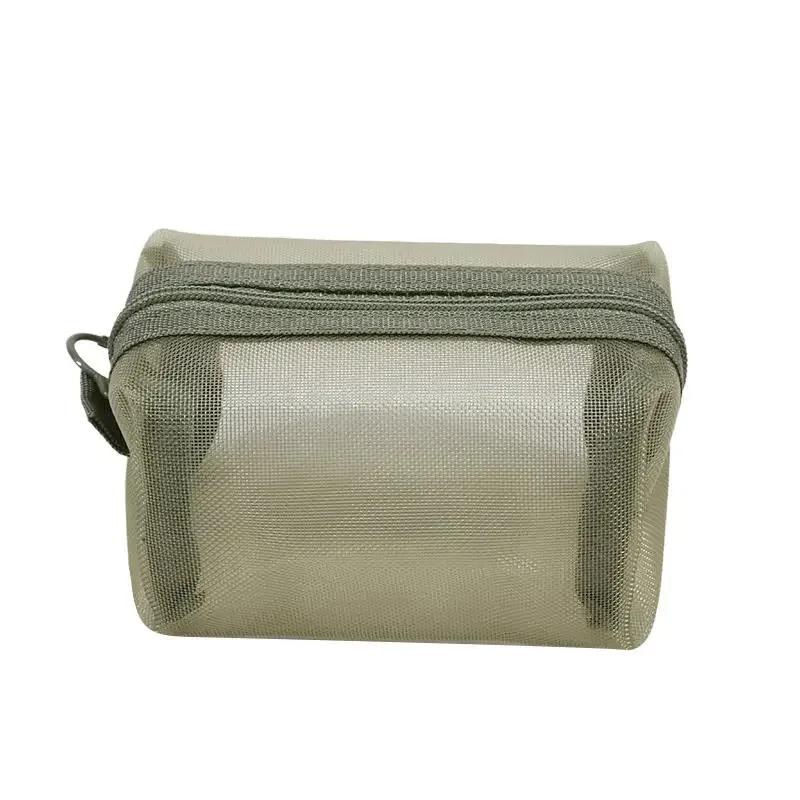 mini sacs cosmétiques en nylon transparent, jolies petites trousses de maquillage pour femmes, pochettes pour rouge à lèvres, organiseur pour câbles, clés, écouteurs