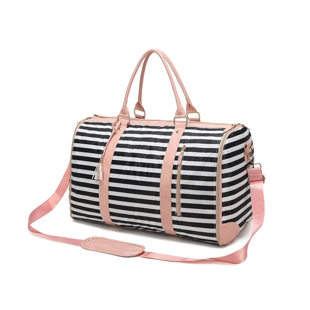 grand sac de rangement pliable en pu pour femme, sac à main grande capacité, bagage, voyage, sport, extérieur, multifonction, mode
