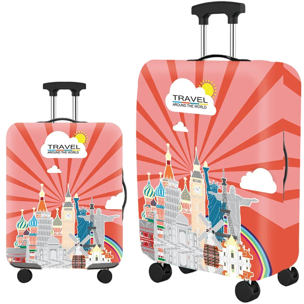juste de protection élastique pour valise trolley, housse de bagage populaire, gril épais, anti-poussière, accessoires de voyage, étui de 18 à 30 pouces