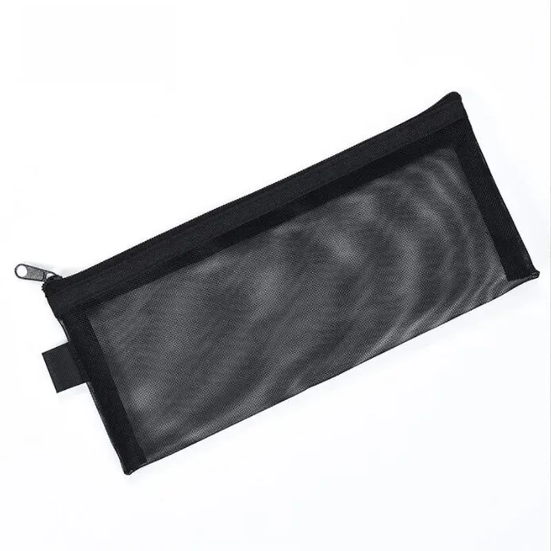 étui de voyage pour pinceaux de maquillage, trousse de toilette cosmétique, organisateur pour hommes et femmes, outils de beauté, pochette en maille à fermeture éclair, accessoires de rangement de lavage