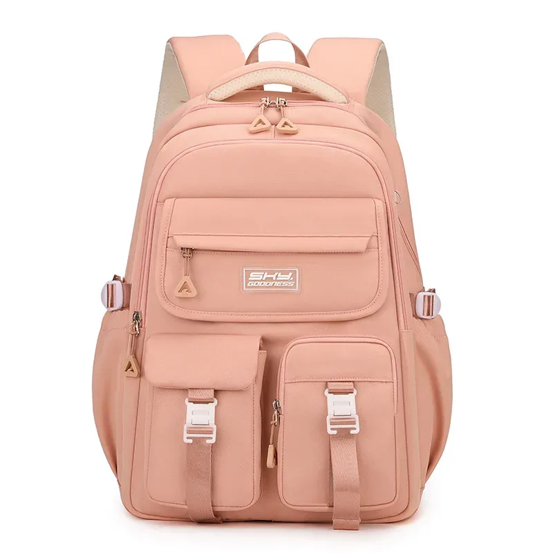 sac à dos scolaire pour adolescentes, sac d'école de style collégial, sac à dos de loisirs pour femmes, mode voyage pour lycéens