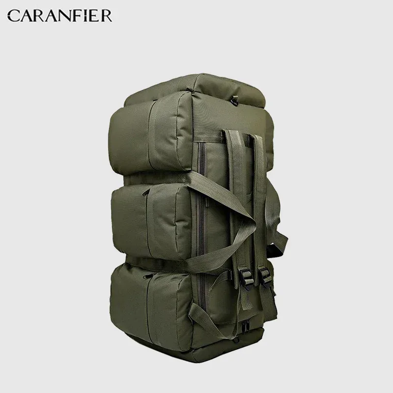 sac voyage sac sport camouflage noir vert olive bandes grises vertes sangle douce capacité grande
