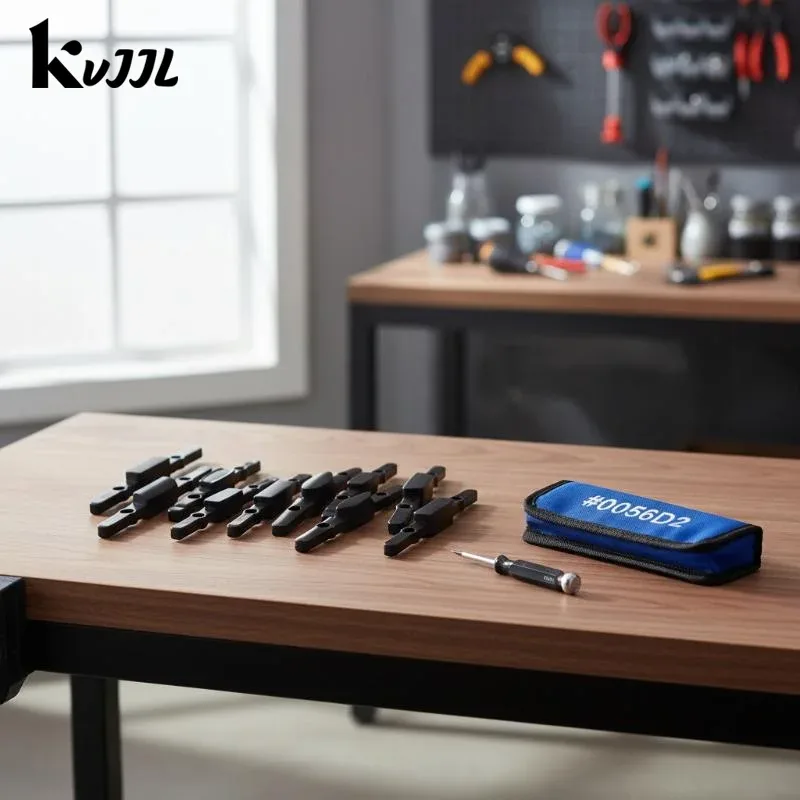 bouton remplacement poignée valise plastique noir accessoire réparation sac voyage maintenance simplicité durabilité utilisation stable