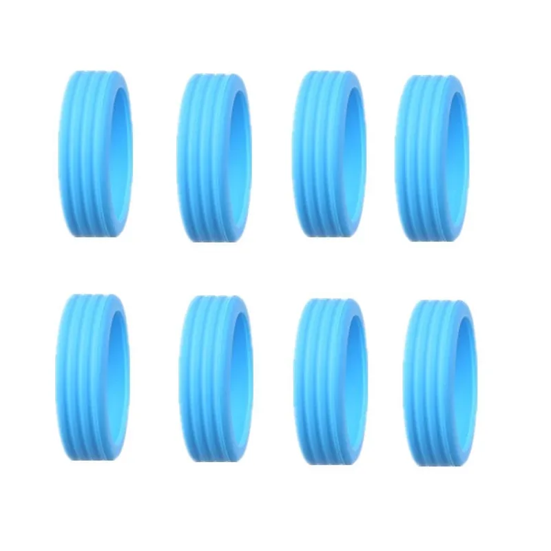 protecteur roue bagage silicone durables couleurs variées protection esthétique voyage utilisation facile anneaux épais textures douces multiprotecteurs set accessoires bagagerie