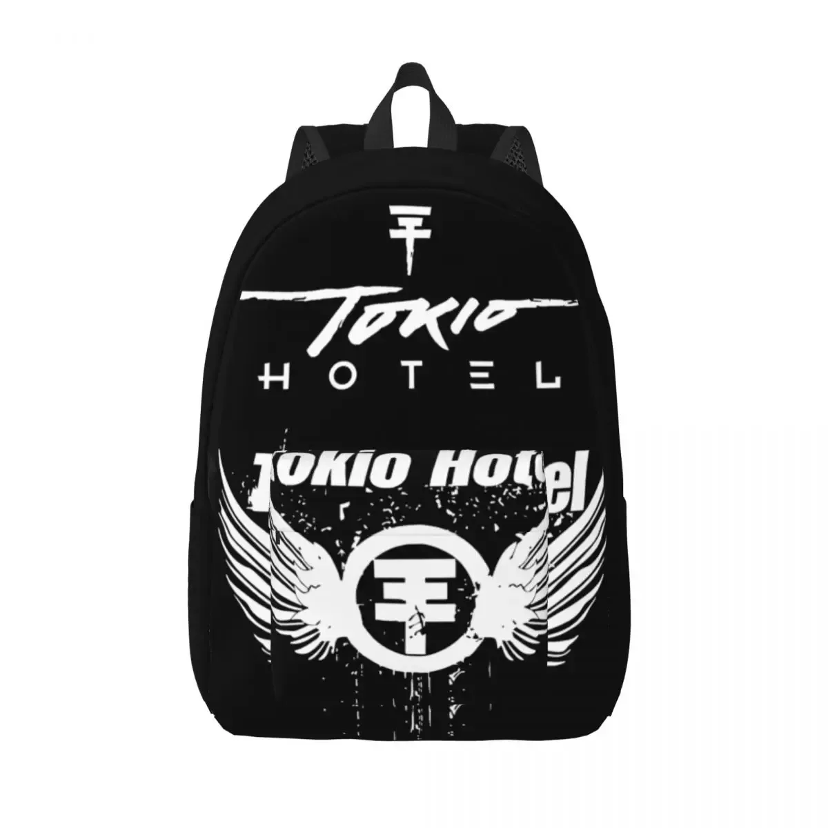 tokio hotel merch tokio hotel logo sac à dos pour hommes femmes mode lycée travail sac à dos rock band collège toile sacs sport