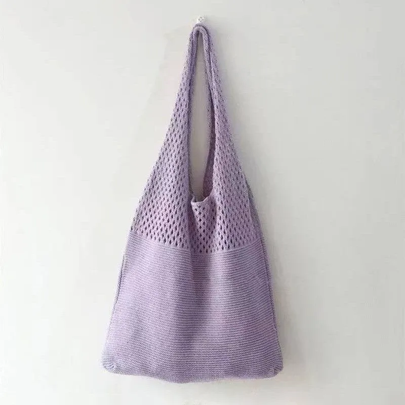 sac fourre-tout vintage chic en fil tissé avec intérieur spacieux, sac à bandoulière décontracté, sac à main utilitaire pour le shopping