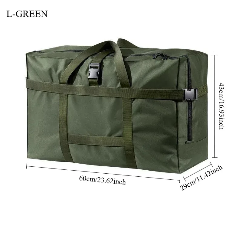 grand sac de voyage pliable et imperméable, sac à main durable, design peu encombrant pour valise à roulettes