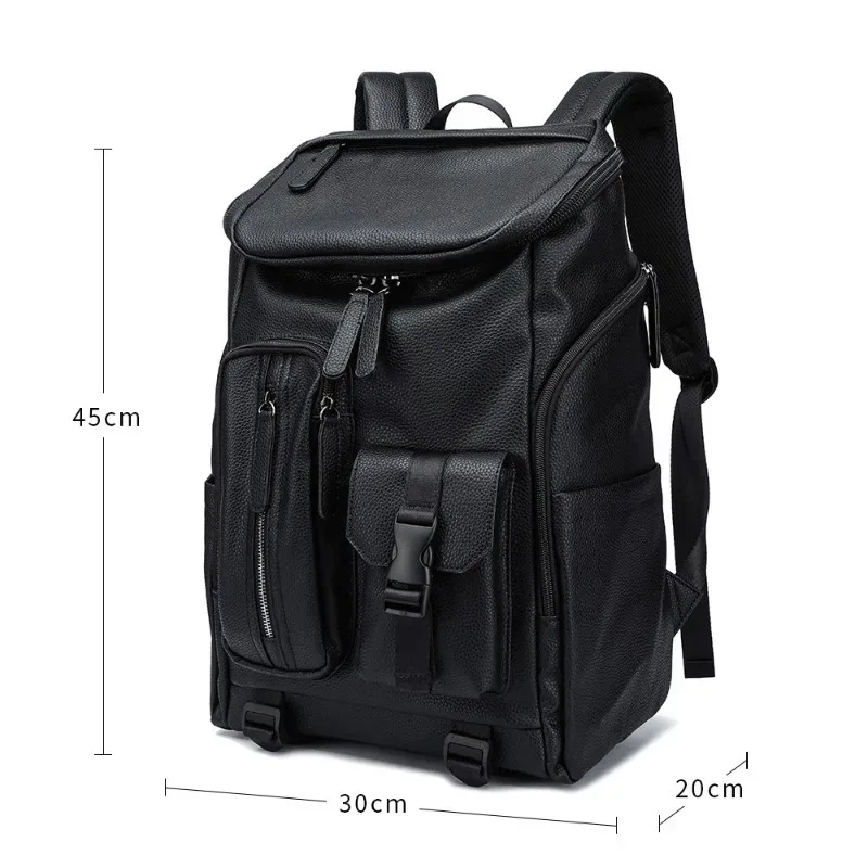 sacs à dos de marque de luxe pour hommes, sac à dos de voyage de grande capacité, sacs pour ordinateur portable, cartable à poches multiples