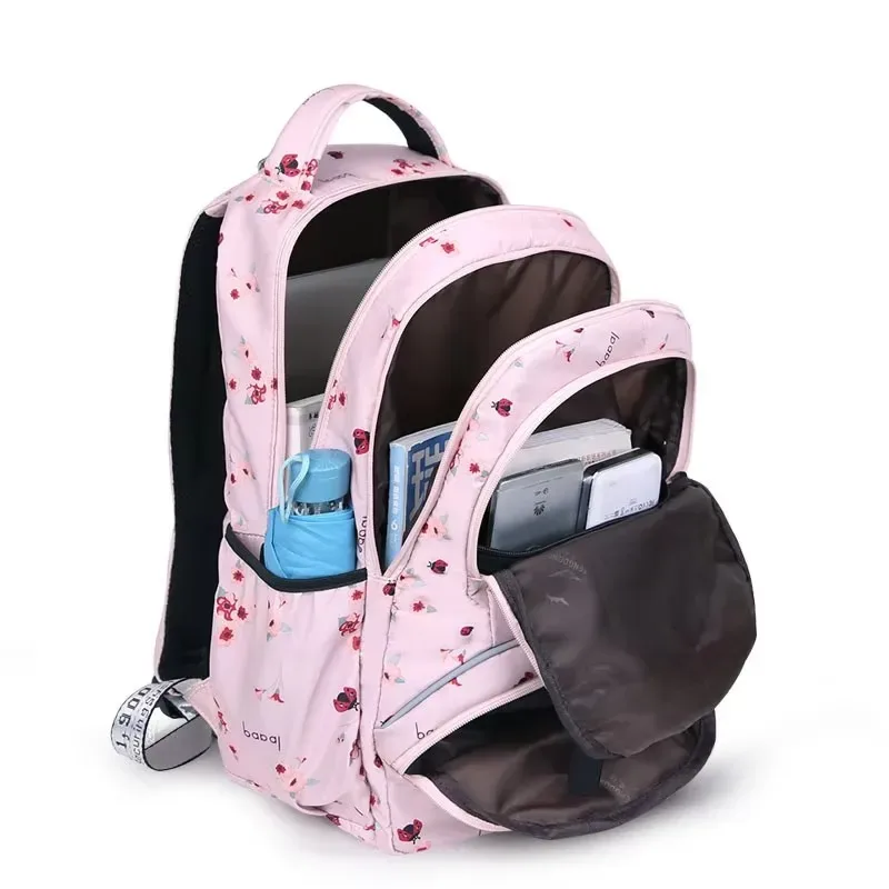 sac à dos imprimé floral pour jeunes filles, sac à dos pour écoliers primaires, fournitures de retour à l'école, sac de livre