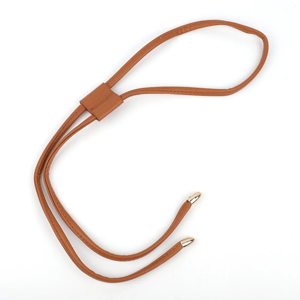 sangle de sac en cuir pu tendance, détachable et remplaçable, pour sac seau, cordon de serrage, sac à dos, pochette, accessoires de sac à main