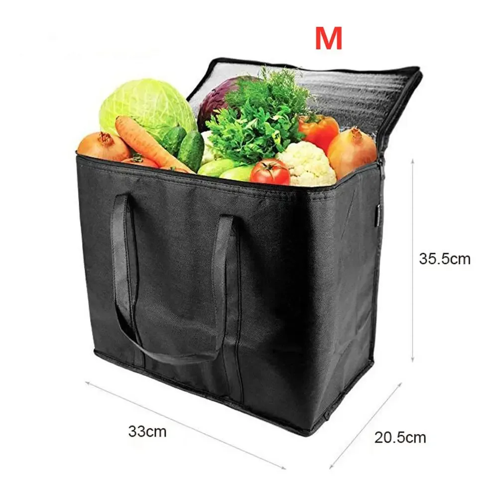 sac isotherme de camping extra large pour pique-nique, sacoche de rangement pour aliments, de voyage, pour déjeuner, isotherme à glace