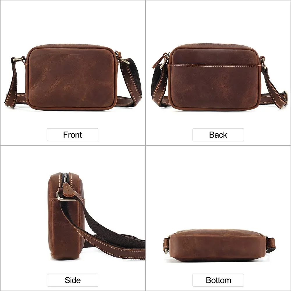 joyir en cuir véritable mini sac de messager voyage sac à bandoulière pour femmes hommes téléphone portable sac à main trave sacoche sacs à bandoulière