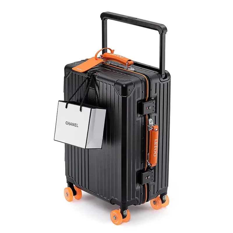 klqdzms – sac à bagages de haute qualité, 20, 24, 26, 28 pouces, boîte de transport multifonctionnelle, grande capacité, valise à cadre en aluminium