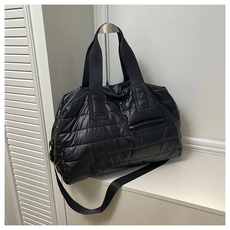sac de voyage polyvalent pour femmes, sac de sport léger rembourré de grande capacité pour week-end, épaule/ fourre-tout/à bandoulière convertible