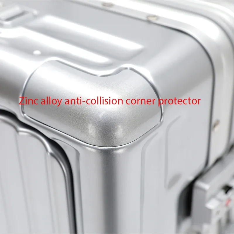 ensemble 1 pièce, valise trolley à cadre en aluminium de 20 pouces, bagage cabine fonctionnel avec frein à absorption des chocs, roues universelles silencieuses, fonction porte-gobelet, fonction porte-téléphone, fonction de chargement usb, idéale pour les voyages d'affaires, les vacances, les courts séjours et comme cadeau.