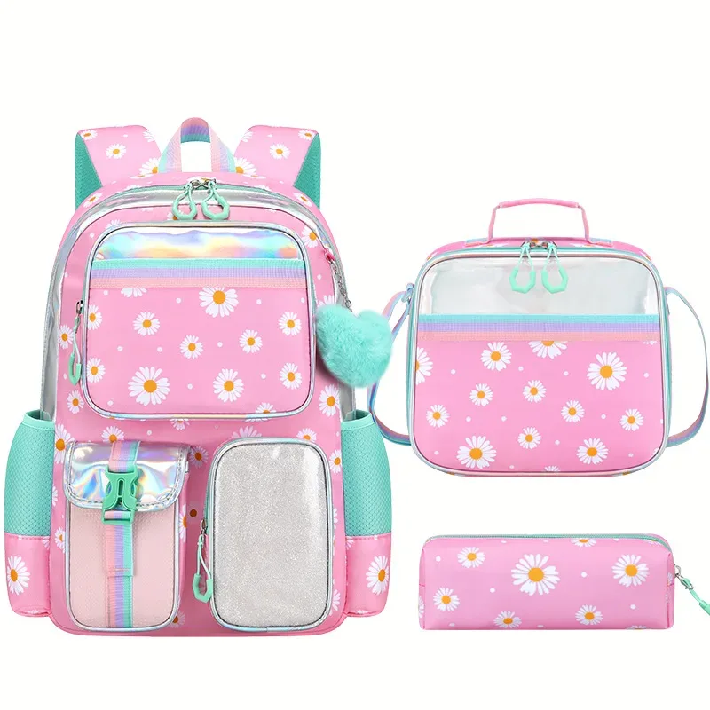 sacs d'école primaire pour filles, cartable kawaii léger, sac à dos scolaire pour enfants, sac à dos de voyage, mochilas, cadeaux