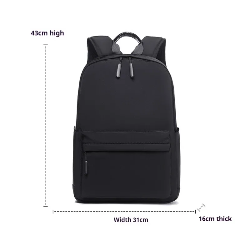 sac à dos d'étudiant léger de grande capacité, bretelles réglables-sac à dos pour ordinateur portable durable pour l'université, le lycée, les voyages