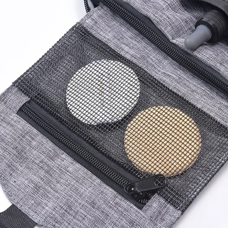 sac à cosmétiques suspendu pour hommes et femmes, organisateur de voyage multifonction, pochette de rangement de toilette et de maquillage, trousse de maquillage pliante pour esthéticienne
