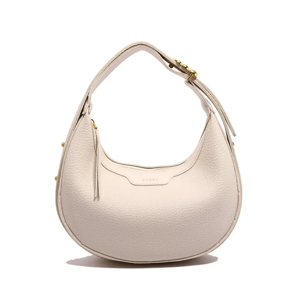 sac à main sous les bras pour femme, motif lichee, cuir pu, sacs initiés, grande capacité, mode