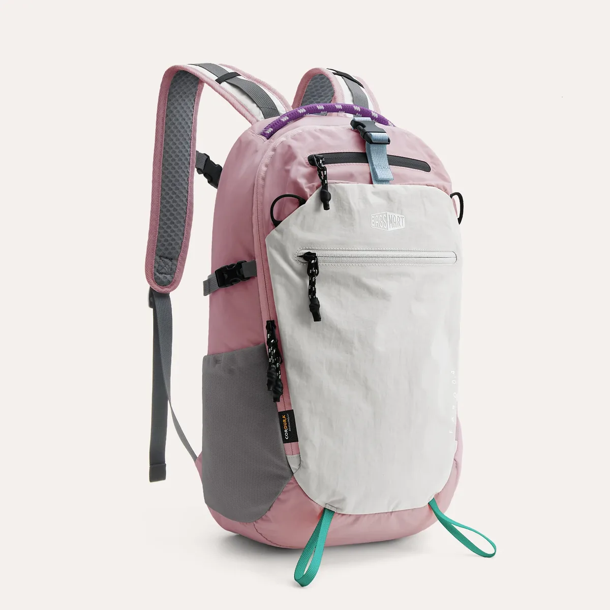 sac dos polyester femelle imperméable 20l ordinateur portable 14 pouces beige noir doré gris bleu marron randonnée activite plein air