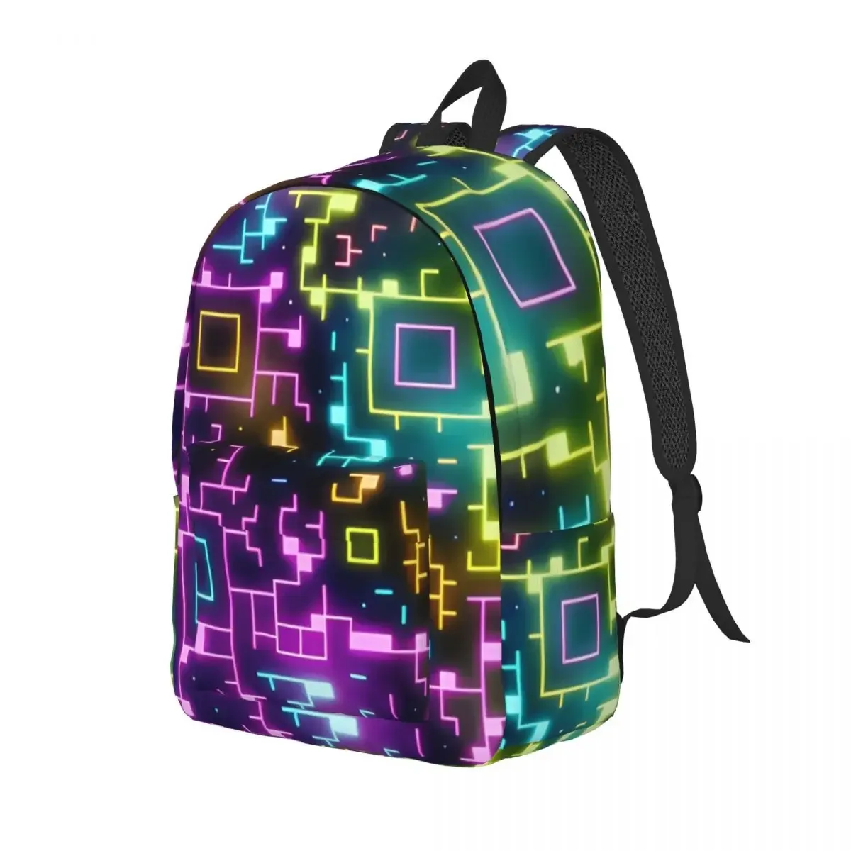 idées de gd géométrie cube gaming dash sac à dos pour hommes femmes mode étudiant randonnée voyage sac à dos collège sac à bandoulière cadeau
