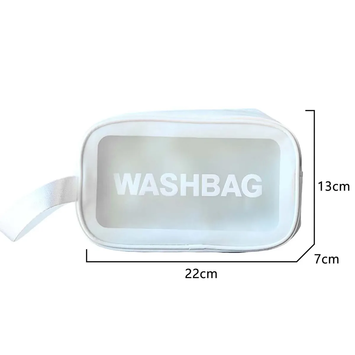 sac de toilette portable en pu pour femmes et hommes, sac de maquillage transparent imperméable, organiseur de toilette pour accessoires