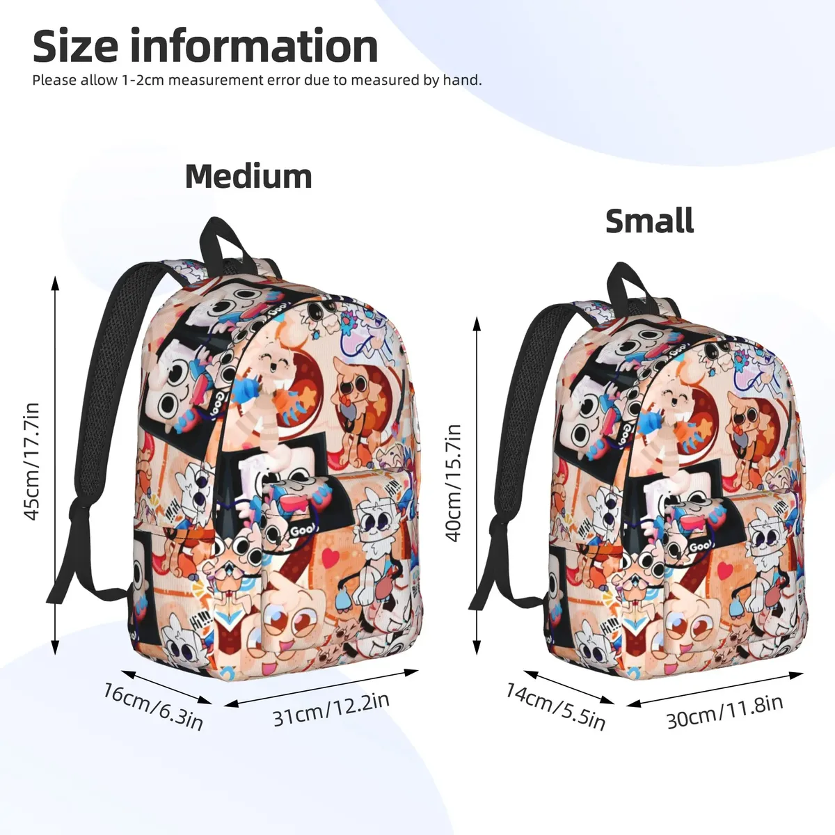 sac à dos dandys world shelly pour hommes et femmes, sac à dos cool pour étudiants, randonnée, voyage, sac à dos de jour, sac en toile pour collège, activités de plein air