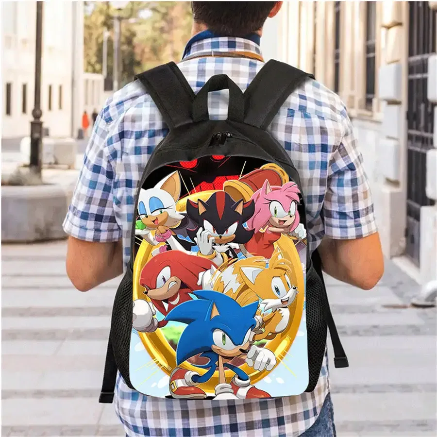 ensemble de 3 sacs à dos de dessin animé soo-nn-ic, comprenant un sac bandoulière et une trousse à crayons, unisexe, adapté aux garçons et aux filles âgés de 5 à 10 ans.