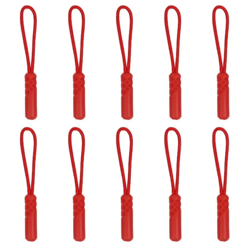 10/20 pièces tiroir de fermeture éclair, embout de remplacement pour cordon, clip de fixation pour boucle cassée, languette de fermeture éclair pour sac de voyage, valise, tente, sac à dos