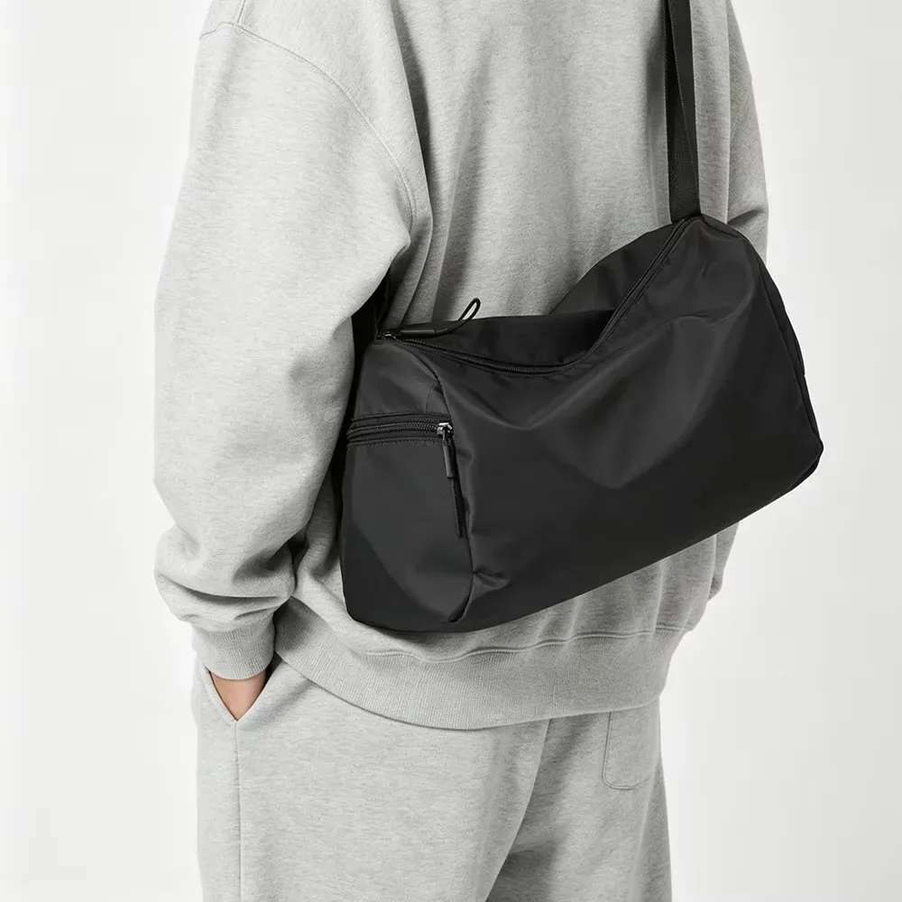 sac de sport en tissu oxford imperméable, grande capacité, ultraléger, avec sangle réglable, sac à dos de sport unisexe