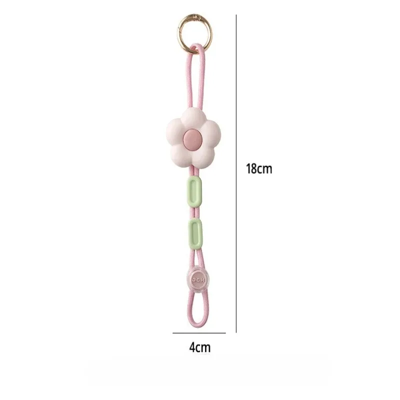 pince chapeau plastique fleurs couleurs marron rose dore attachement sac antichute voyage pratique simple